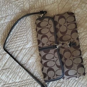 Vintage Coach clutch